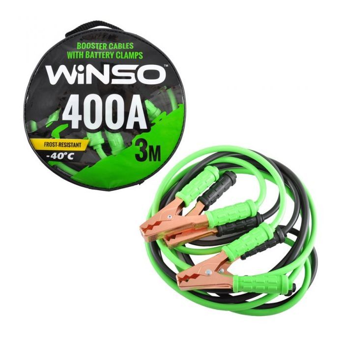 Дроти для запуску для автомобіля WINSO 400А, 3м (138430) зображення 3