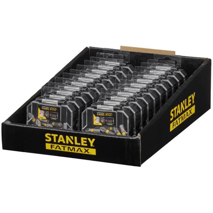 Набор бит Stanley FatMax, Pozidriv, Pz2, L= 25 мм, 20 шт, кейс (STA88568) изображение 9