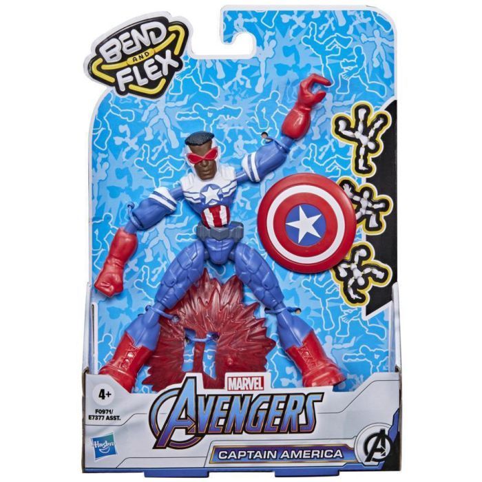 Фігурка Hasbro Avengers Месники Бенді Капітан Америка (E7377_F0971) зображення 2