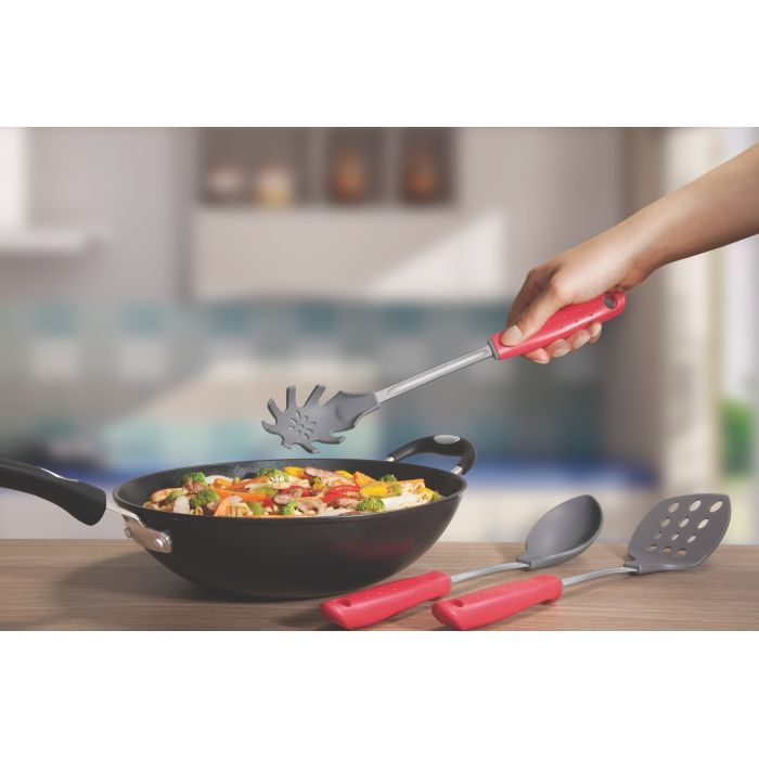 Ложка поварская Tramontina Utilita Spaghetti Steel Red (25694/170) изображение 4