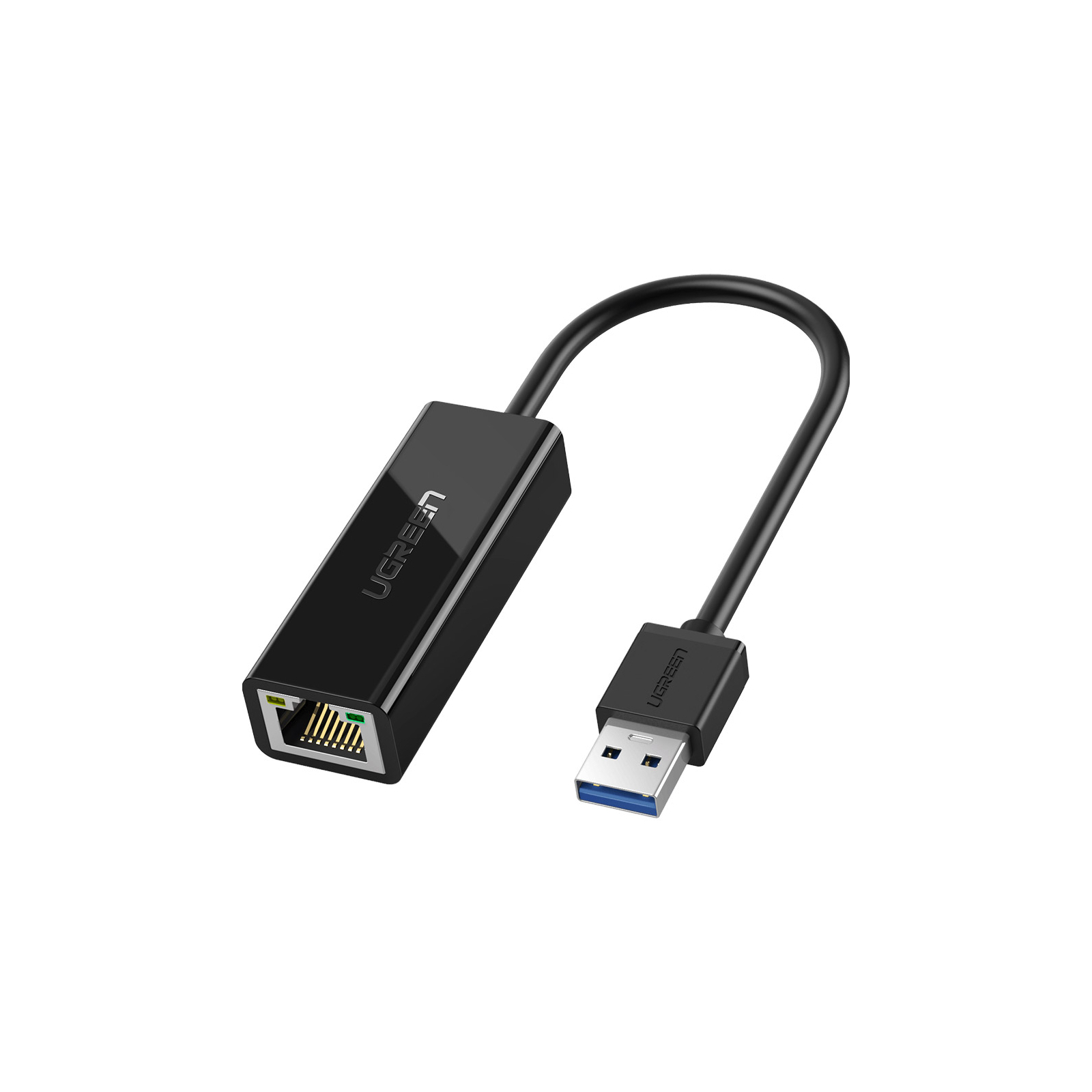 Переходник USB 3.0 to Ethernet RJ45 1000 Mb CR111 Black Ugreen (20256)