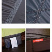 Палатка Naturehike двомісний Cloud Peak 2 2 NH19K240-Y 15D темно-синій (6927595736326) изображение 6