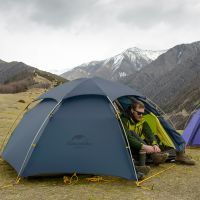 Палатка Naturehike двомісний Cloud Peak 2 2 NH19K240-Y 15D темно-синій (6927595736326) изображение 8