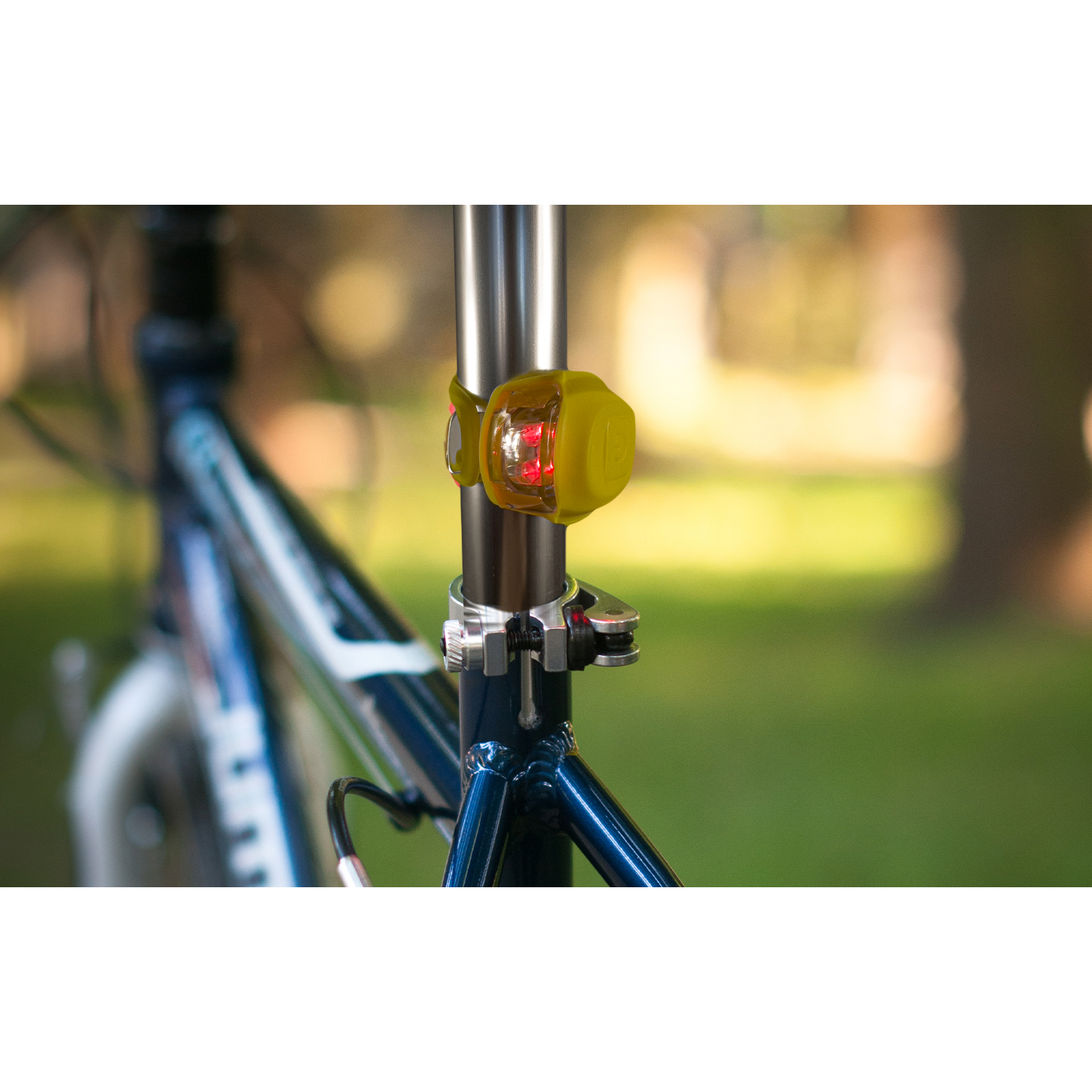 Комплект велофар Good Bike Silicone LED Yellow (92325Yellow-IS) изображение 7
