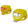 Комплект велофар Good Bike Silicone LED Yellow (92325Yellow-IS)