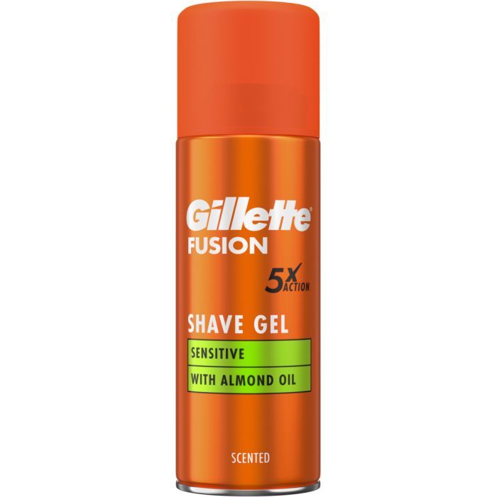 Гель для бритья Gillette Fusion Для чувствительной кожи 75 мл (7702018464876) изображение 2