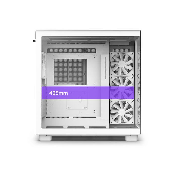 Корпус NZXT H9 Flow Edition White (CM-H91FW-01) изображение 7