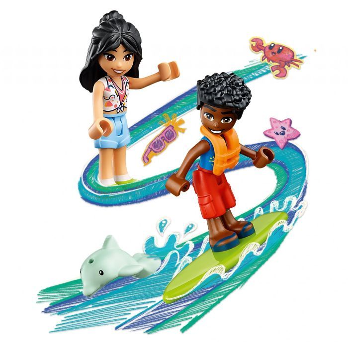 Конструктор LEGO Friends Развлечения на пляжном кабриолете (41725) изображение 4