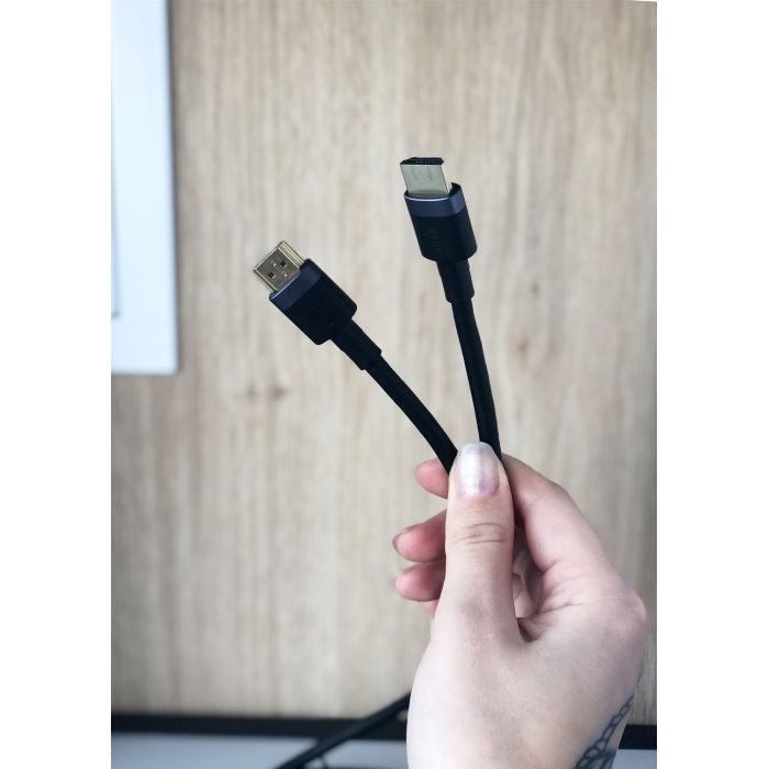 Кабель мультимедийный HDMI M to HDMI M 5.0m V2.0 Baseus (CADKLF-H01) изображение 6