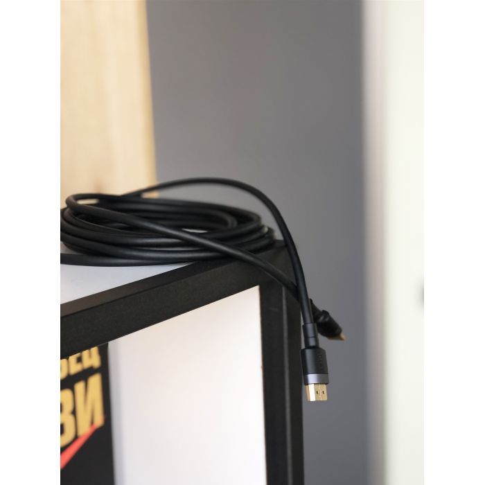Кабель мультимедийный HDMI M to HDMI M 5.0m V2.0 Baseus (CADKLF-H01) изображение 8