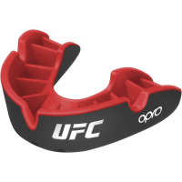 Фото - Защита для единоборств OPRO Капа  Silver UFC дитяча Black/Red  UFCJrSilverBl/R (UFCJrSilverBl/R)
