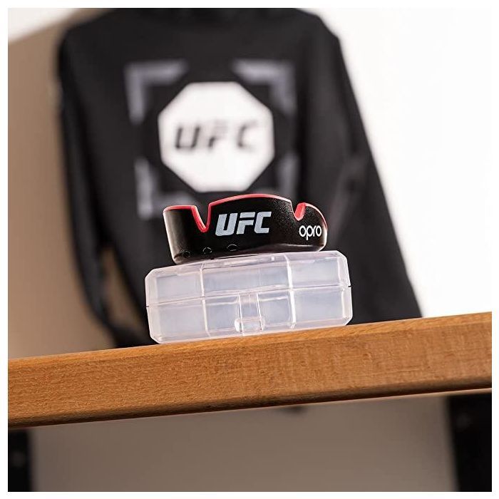 Капа Opro Silver UFC дитяча Black/Red (UFC_Jr_Silver_Bl/R) зображення 4