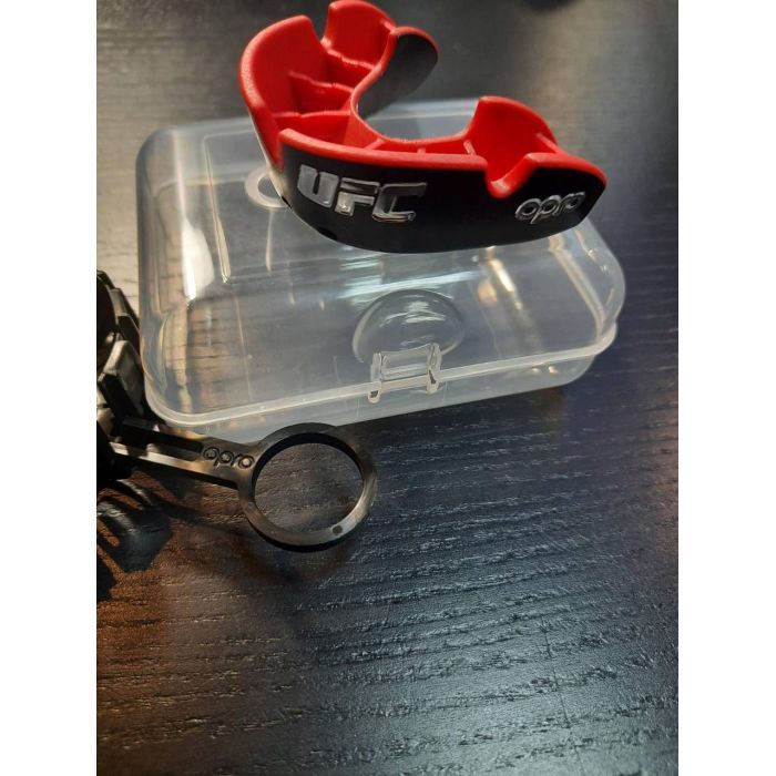 Капа Opro Silver UFC дитяча Black/Red (UFC_Jr_Silver_Bl/R) зображення 7