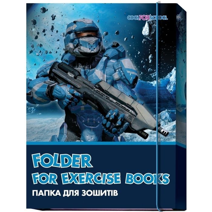 Папка для зошитів Cool For School В5 на гумках (CF32006-01)