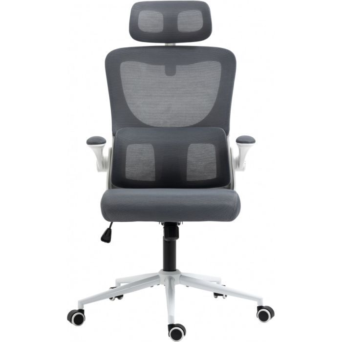 Офисное кресло GT Racer X-5728 White/Gray изображение 3