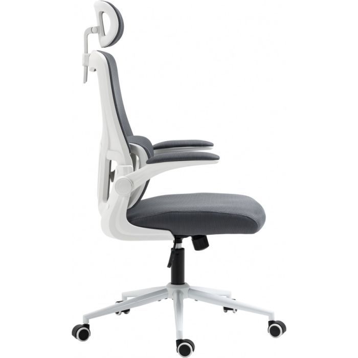 Офисное кресло GT Racer X-5728 White/Gray изображение 4