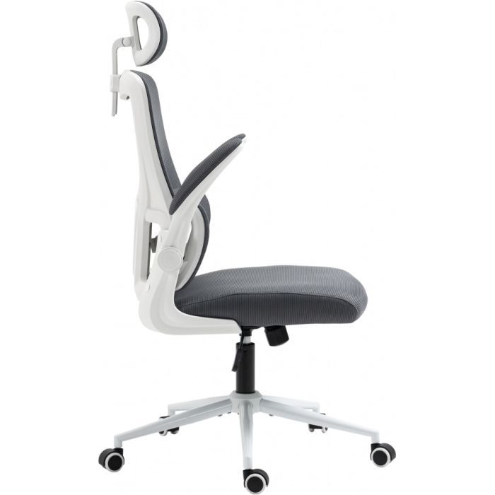 Офисное кресло GT Racer X-5728 White/Gray изображение 5