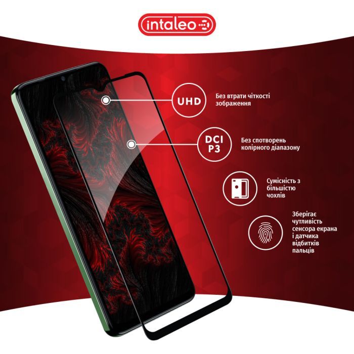 Скло захисне Intaleo Full Glue Tecno Spark 10 (1283126580611) зображення 4