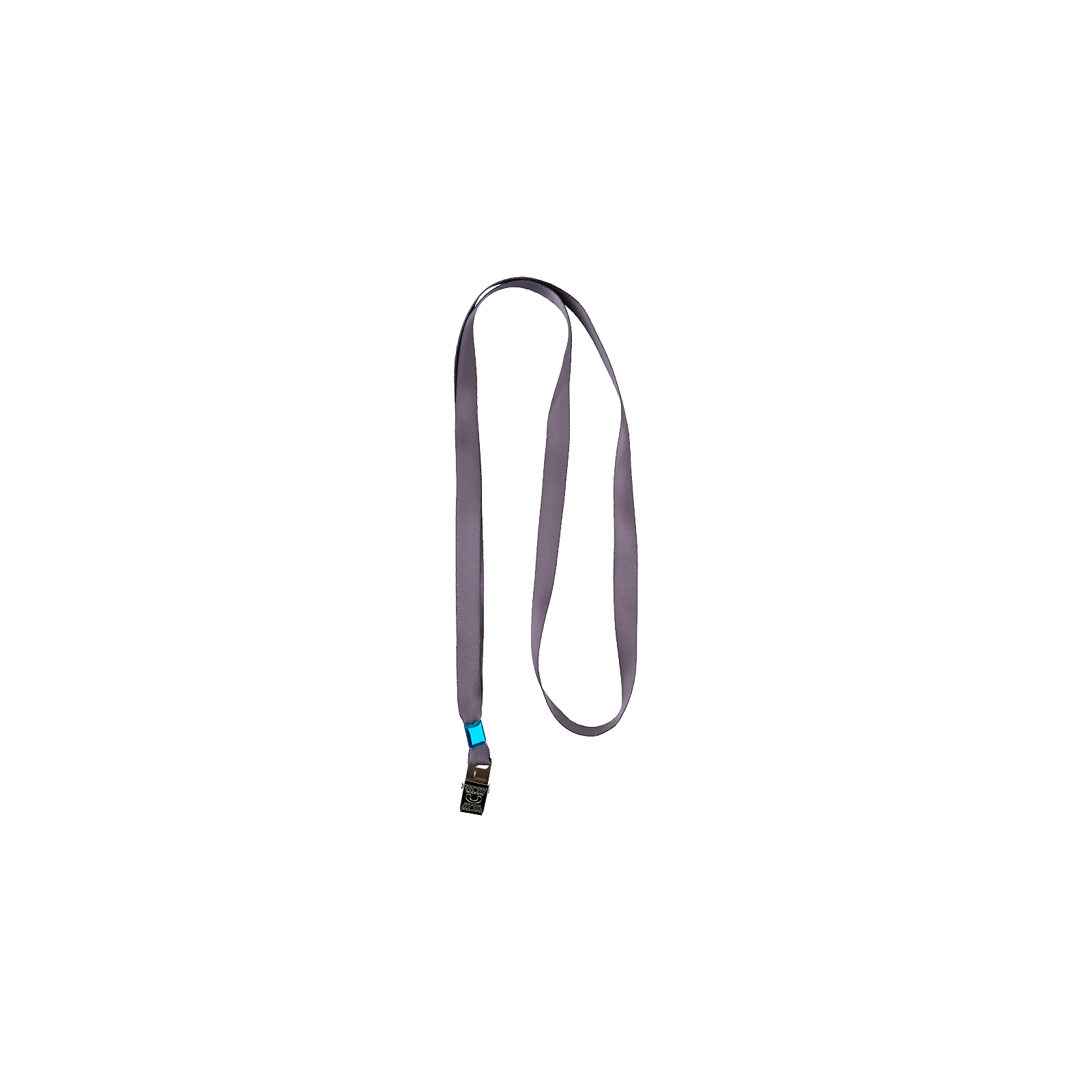 Шнурок для бейджа Axent с металлическим клипом, серый (4532-03-A)