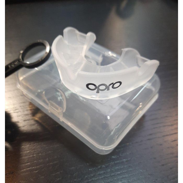 Капа Opro Silver дитяча (вік до 11) Clear (art.102503006) (Silver_JR_Clear) изображение 5