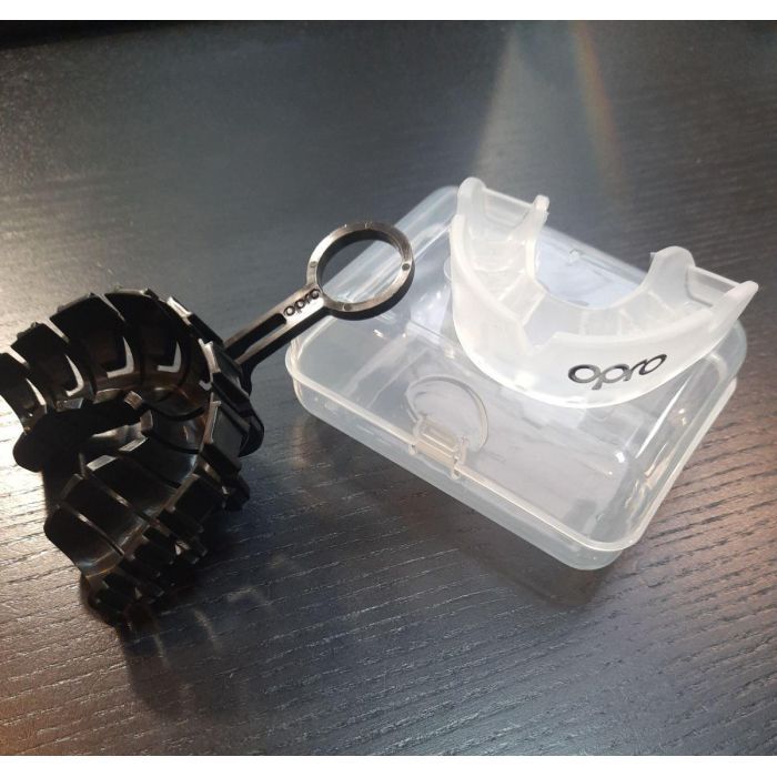 Капа Opro Silver дитяча (вік до 11) Clear (art.102503006) (Silver_JR_Clear) изображение 6