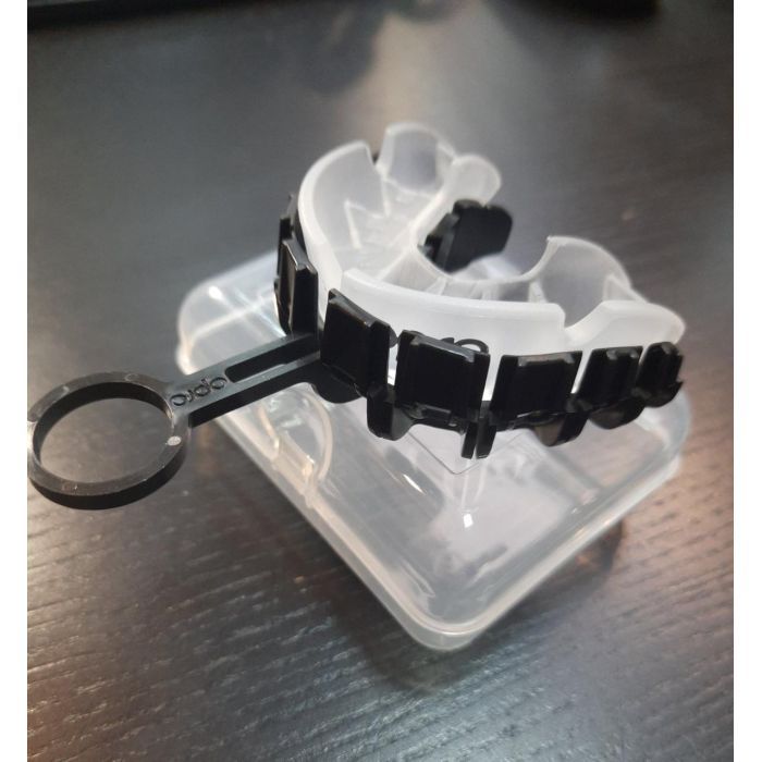 Капа Opro Silver дитяча (вік до 11) Clear (art.102503006) (Silver_JR_Clear) изображение 7