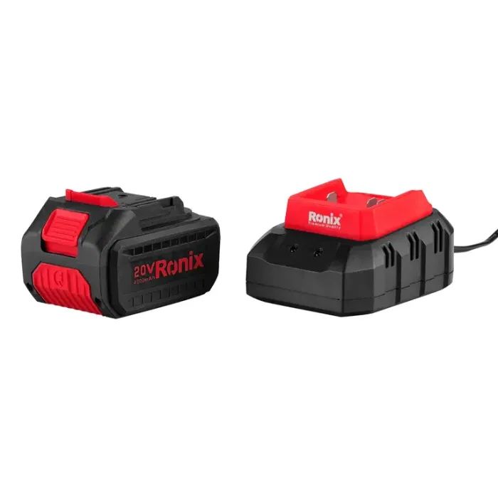 Дисковая пила Ronix циркулярная 20Вт, 165мм, 4Ah x 2 (8609) изображение 8