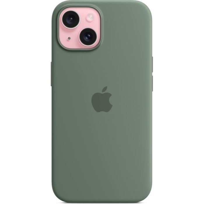 Чехол для мобильного телефона Apple iPhone 15 Silicone Case with MagSafe Cypress (MT0X3ZM/A) изображение 2