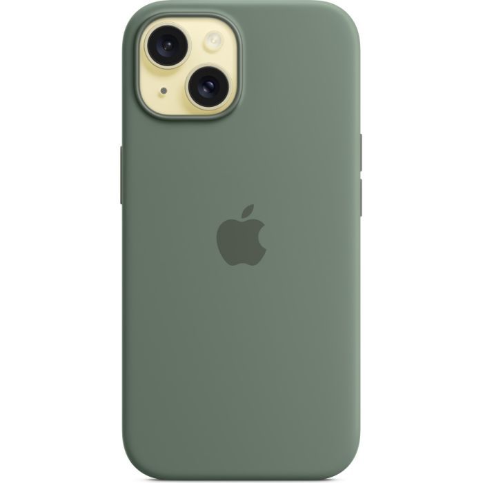 Чехол для мобильного телефона Apple iPhone 15 Silicone Case with MagSafe Cypress (MT0X3ZM/A) изображение 3