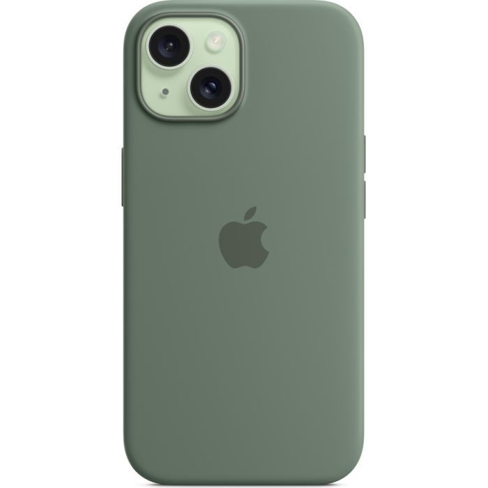 Чехол для мобильного телефона Apple iPhone 15 Silicone Case with MagSafe Cypress (MT0X3ZM/A) изображение 4