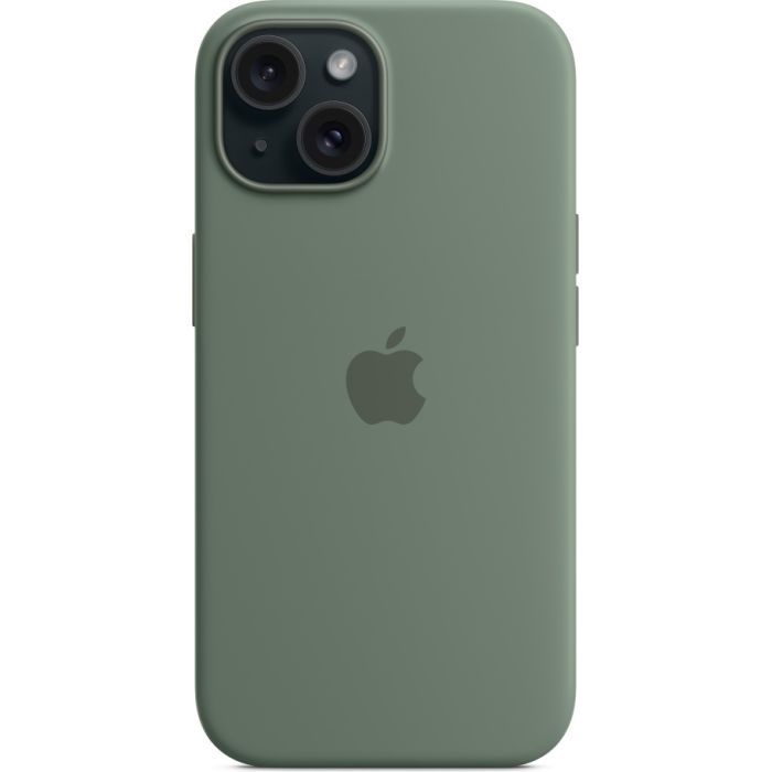 Чехол для мобильного телефона Apple iPhone 15 Silicone Case with MagSafe Cypress (MT0X3ZM/A) изображение 5