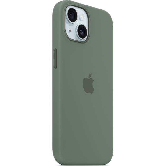 Чехол для мобильного телефона Apple iPhone 15 Silicone Case with MagSafe Cypress (MT0X3ZM/A) изображение 6
