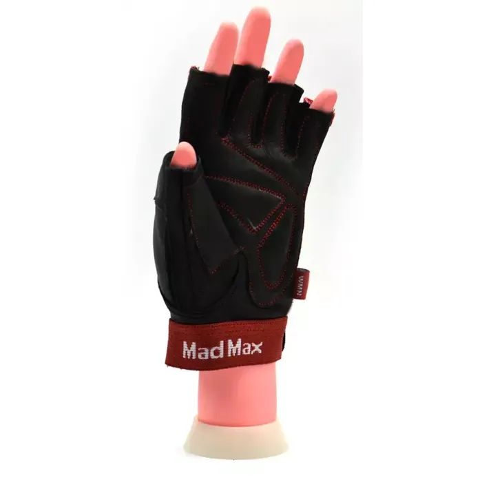 Перчатки для фитнеса MadMax MFG-911 Nine-eleven Zebra BW Zebra S (MFG-911-ZEB_S) изображение 4