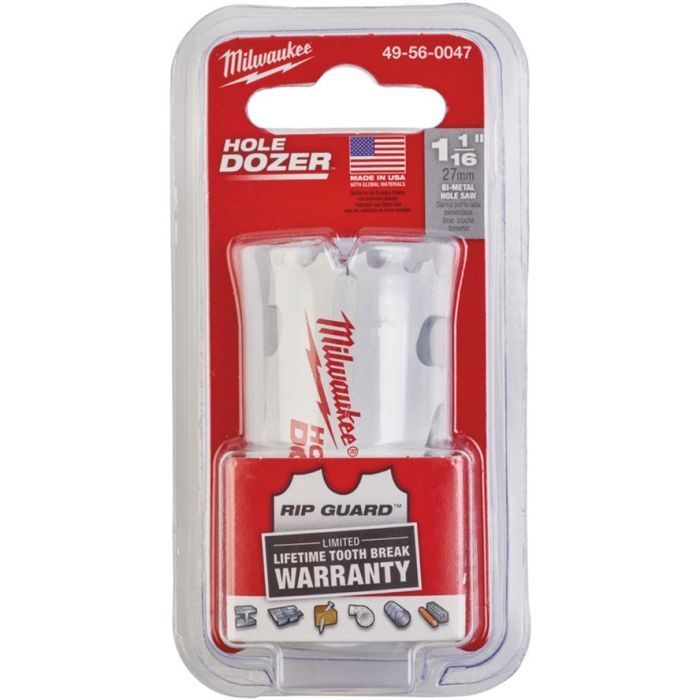 Коронка Milwaukee Bi-Metal 33мм (49560067) изображение 2