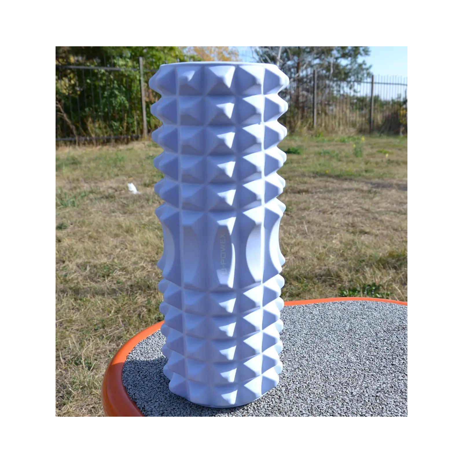 Масажный ролик U-Powex UP_1010 EVA foam roller 33x14см Type 2 Blue (UP_1010_T2_Blue) изображение 10