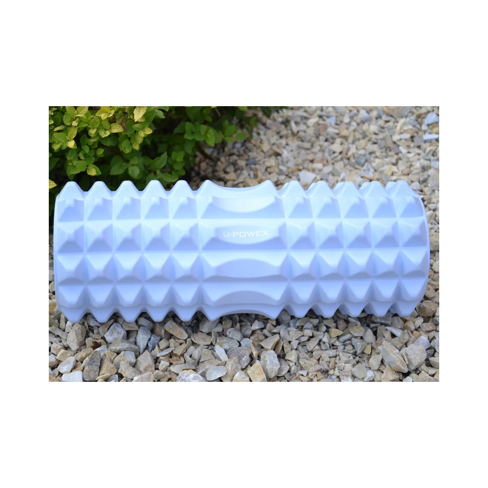 Масажний ролик U-Powex UP_1010 EVA foam roller 33x14см Type 2 Blue (UP_1010_T2_Blue) зображення 4