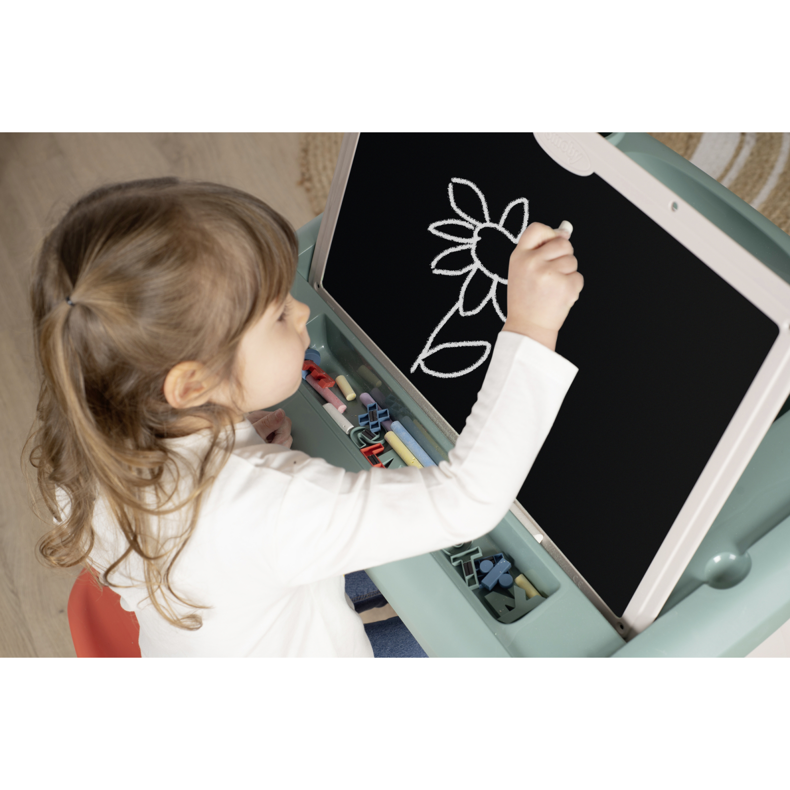Набор для творчества Smoby Парта-доска "Школьник", с аксесс. 68х21х57,5 см (420107) изображение 11