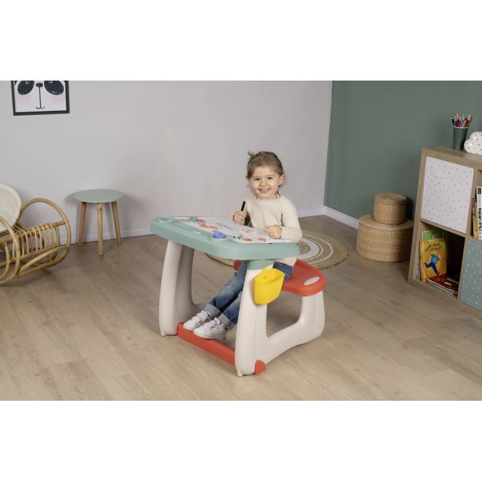 Набір для творчості Smoby Парта-дошка "Школярик", з аксес. 68х21х57,5 см (420107) зображення 8