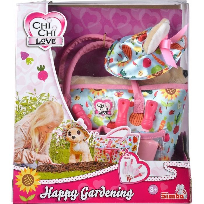 Мягкая игрушка Chi Chi Love Собачка Счастливое садоводство с сумочкой и аксессуарами 20 см (5890023) изображение 4