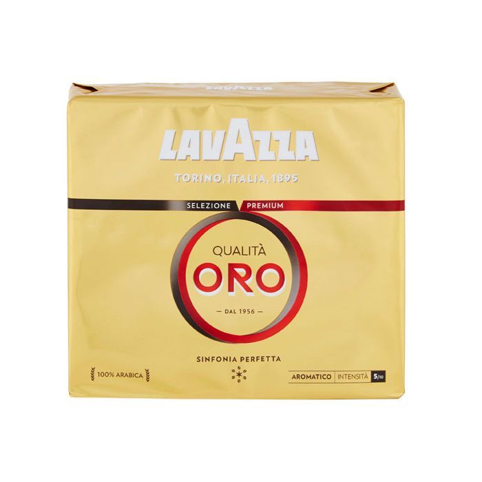 Кофе Lavazza Qualita Oro молотый 2х250 г (8000070020627)
