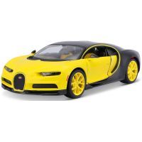 Машина Maisto Bugatti Chiron 1:24 Черно-желтая (31514 black/yellow) изображение 10