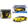 Машина Maisto Bugatti Chiron 1:24 Черно-желтая (31514 black/yellow) изображение 4