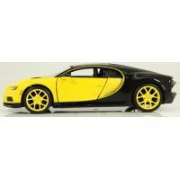 Машина Maisto Bugatti Chiron 1:24 Черно-желтая (31514 black/yellow) изображение 5