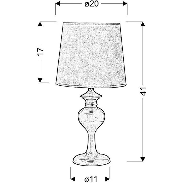 Настільна лампа Candellux 41-11749 BERKANE (41-11749) зображення 2