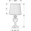 Настільна лампа Candellux 41-11749 BERKANE (41-11749) зображення 2