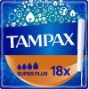 Тампоны Tampax Super Plus с аппликатором 18 шт. (8006540716670)