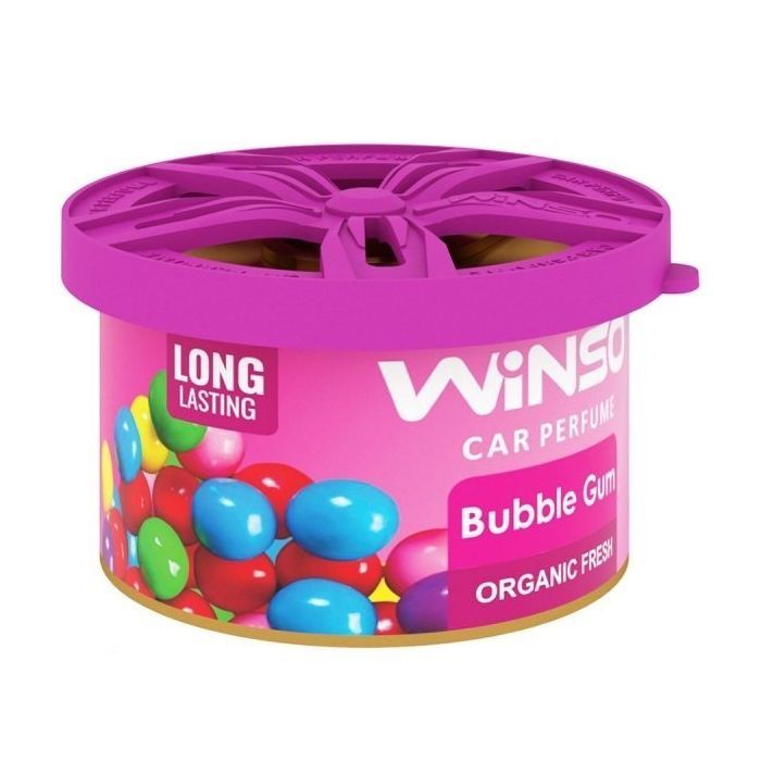 Ароматизатор для автомобиля WINSO Organic Fresh Bubble Gum (533240)
