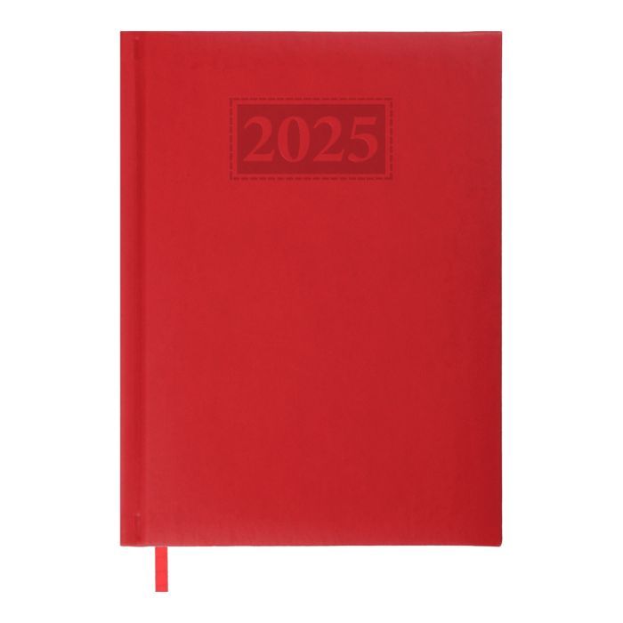 Еженедельник Buromax датированный 2025 GENTLE, А5 красный (BM.2109-05)