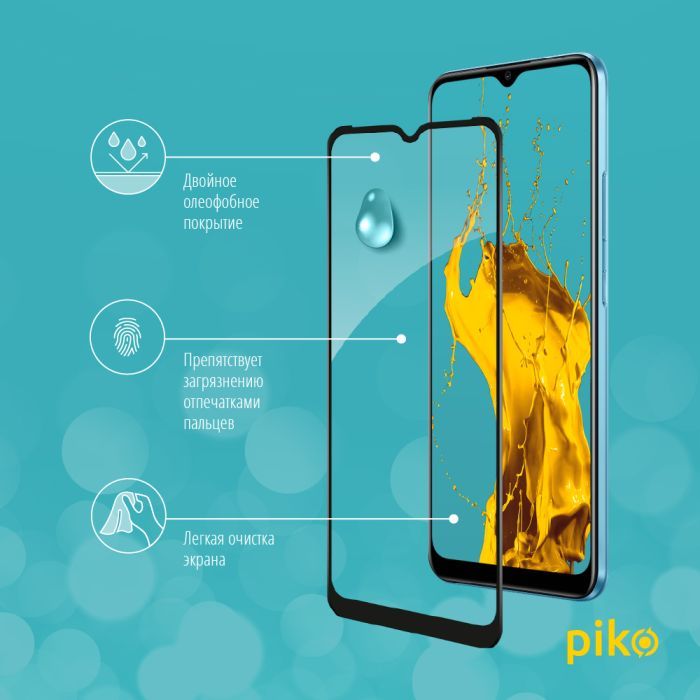 Стекло защитное Piko Full Glue RealMe C21Y (1283126518546) изображение 5