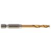 Свердло Milwaukee по металу RedHEX HSS-G TiN, 4,5 мм (10шт) (4932478179)
